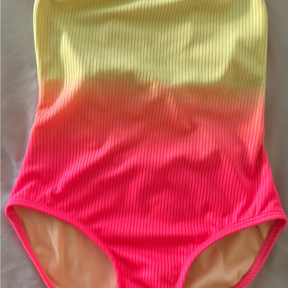 art class Kids Gradient Bodysuit - Yellow and Pink